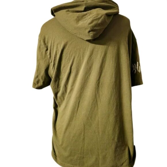 On Fire Always Stay Humble & Kind Olive Girls XXL/Women's Medium Graphic Hoodie - Picture 5 of 5